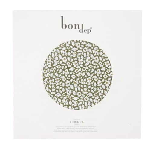 Bon Dep Scarf Liberty Feather Army i Liberty-print