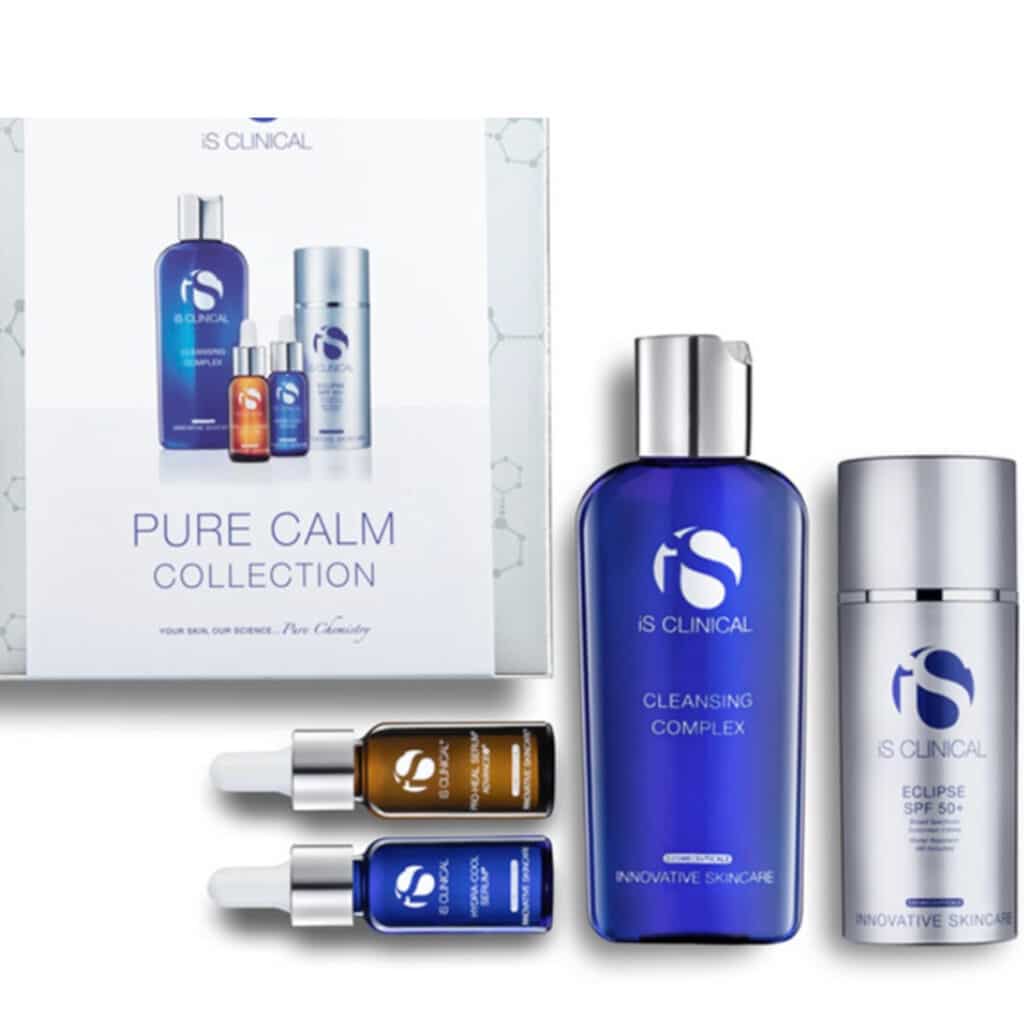 iS Clinical Pure Calm Collection kit til sensitiv hud og rødme